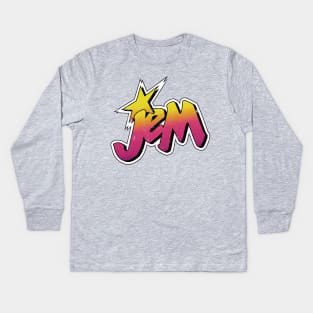 Jem and The Holograms Kids Long Sleeve T-Shirt